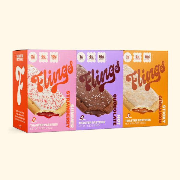 Flings High Protein Toaster Pastries