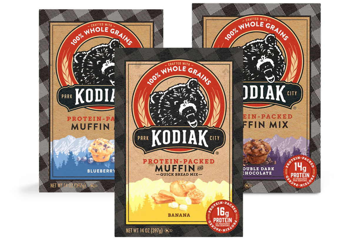 3 Ingredient Protein Muffins