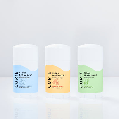 Curie Clean Deodorant 3 Pack
